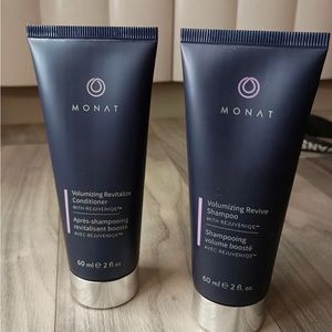 MONAT volumizing revive shampoo and volumizing revitalize conditioner